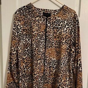 Investments Animal Print Blouse